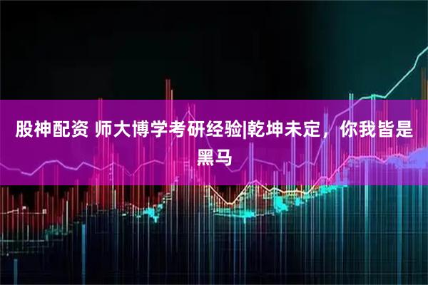股神配资 师大博学考研经验|乾坤未定，你我皆是黑马