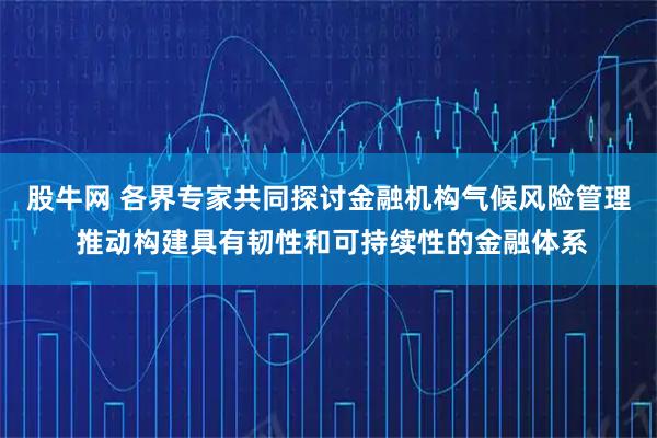 股牛网 各界专家共同探讨金融机构气候风险管理 推动构建具有韧性和可持续性的金融体系